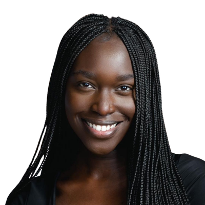 Akwaj Maker, Vice President of Marketing at Fivonaccie, photographed against a plain background